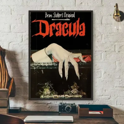 Gothic Horror Novel Dracula Wall Art