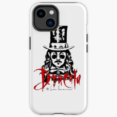 Dracula Bram Stoker Tribute By Ivan Venerucci Iphone Case