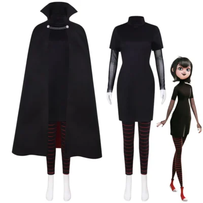 Mavis Dracula With Wig Hotel Transylvania Cosplay Costumes