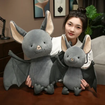 18-45cm Bat Plushies Cartoon Animal Halloween Decor Toys