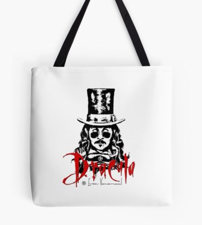 Dracula Bram Stoker Tribute By Ivan Venerucci Tote Bag