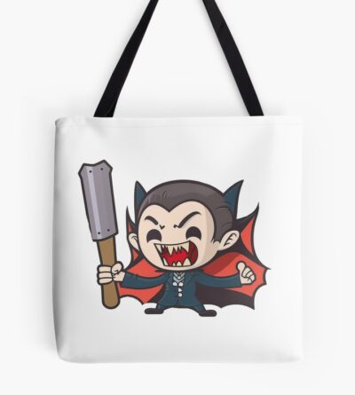 Dracula Playing Tote Bag