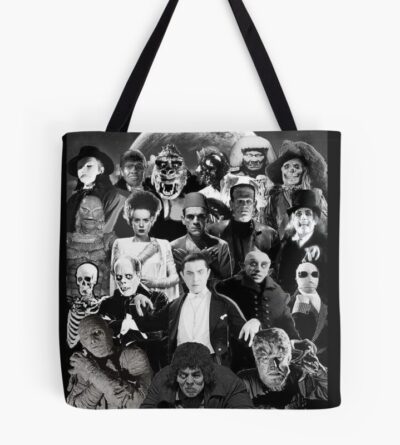 Classic Horror Monsters Tote Bag