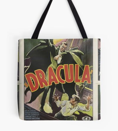Dracula Vintage Horror Movie Tote Bag