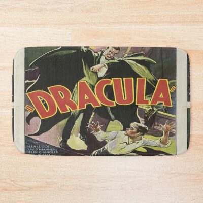Dracula Vintage Horror Movie Bath Mat
