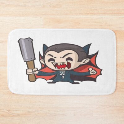 Dracula Playing Bath Mat