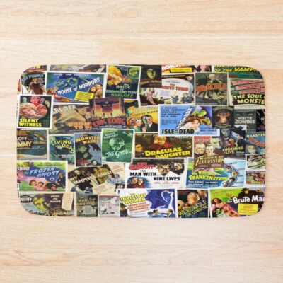 Vintage Horror Bath Mat