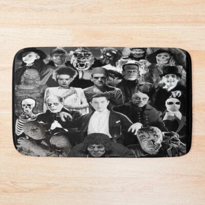 Classic Horror Monsters Bath Mat