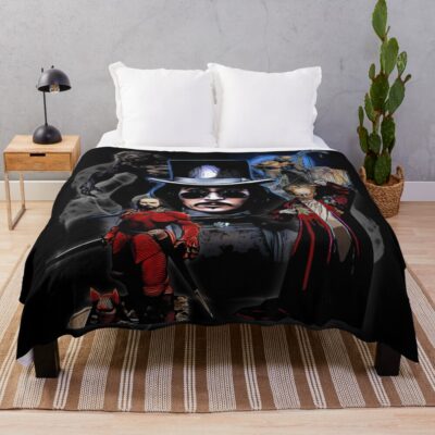 Bram Stokers Dracula Throw Blanket