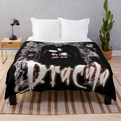 Bram Stoker S Dracula Throw Blanket