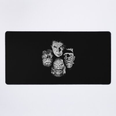 Monster Mash Dracula Wolfman Frankenstein Creature Mouse Pad