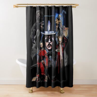 New Bram Stokers Dracula Shower Curtain