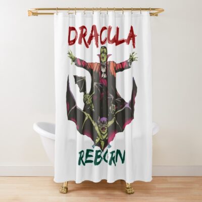 Dracula Reborn Shower Curtain
