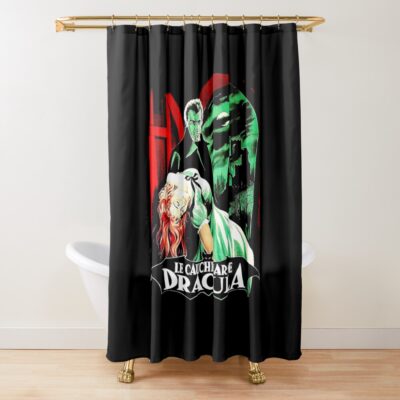 Of Dracula Shower Curtain