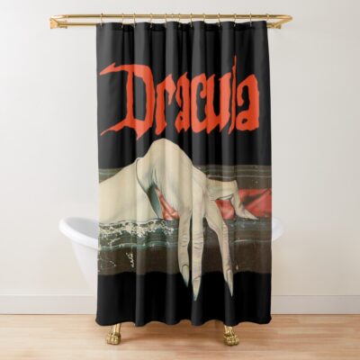 Vintage Dracula Shower Curtain
