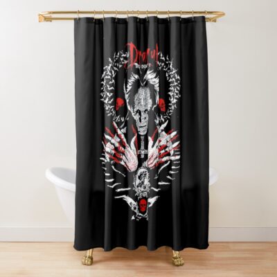 Dracula Lives Now Shower Curtain