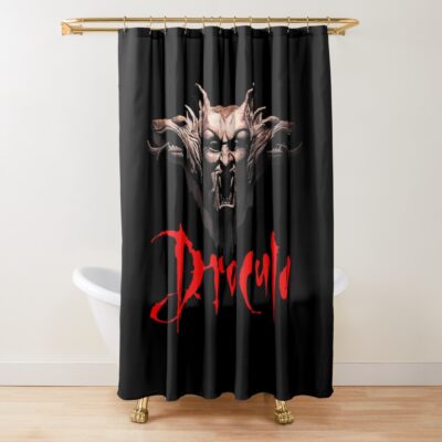 Vintage Dracula Movie Shower Curtain