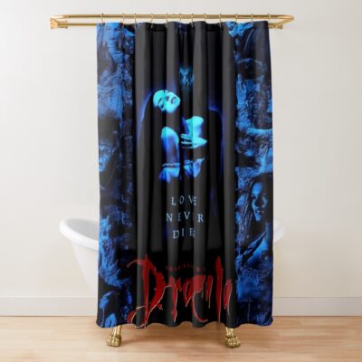 Dracul S True Form Shower Curtain
