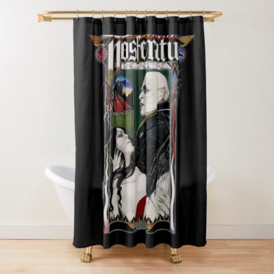 Nosferatu Kinski Poster Premium Scoop Shower Curtain