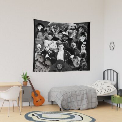 Classic Horror Monsters Tapestry
