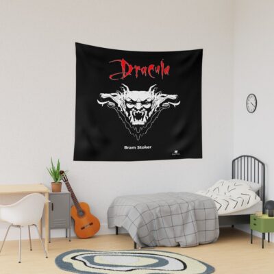 Dracula Gargoyle Tapestry