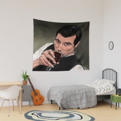 You Re Drinking My Blood Dracula Claes Bang Tapestry