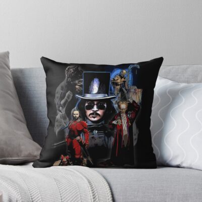 Bram Stokers Dracula Throw Pillow