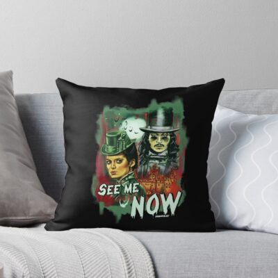 Bram Stoker S Dracula See Me Now Throw Pillow