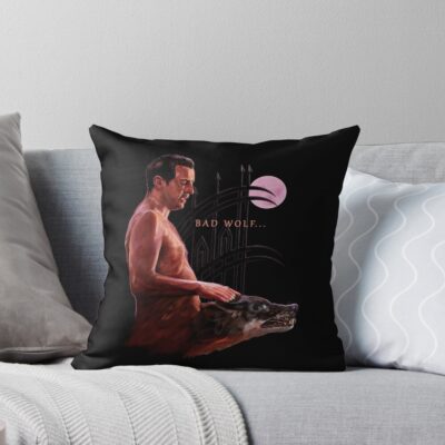 Dracula Bbc Bad Wolf Claes Bang Throw Pillow