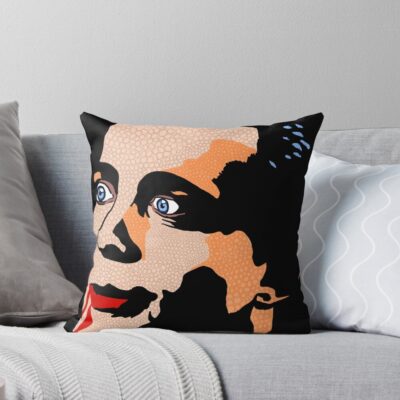 Udo Keir As Dracula Throw Pillow