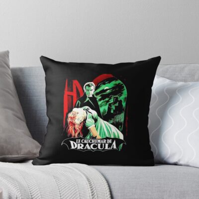Of Dracula Throw Pillow